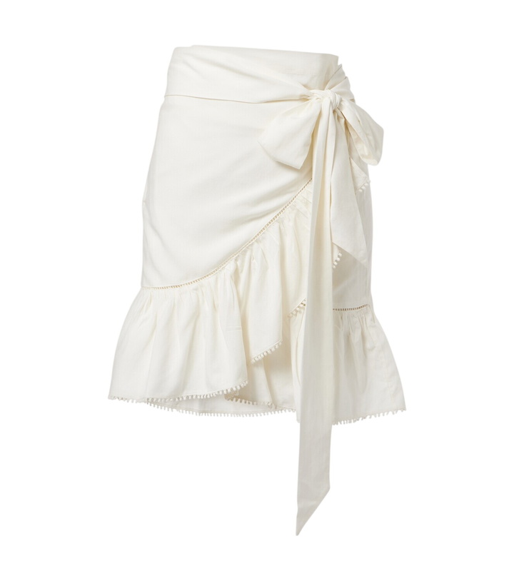 Photo: Marant Etoile Mempster ruffled wrap skirt