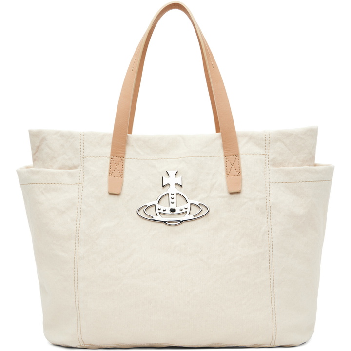 Photo: Vivienne Westwood Beige Henry Medium Tote