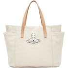 Vivienne Westwood Beige Henry Medium Tote