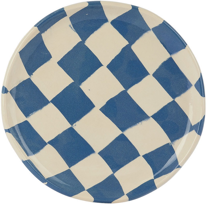 Photo: Henry Holland Studio Blue & White Check Side Plate