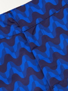 Frescobol Carioca - Copacabana Slim-Fit Short-Length Printed Swim Shorts - Blue