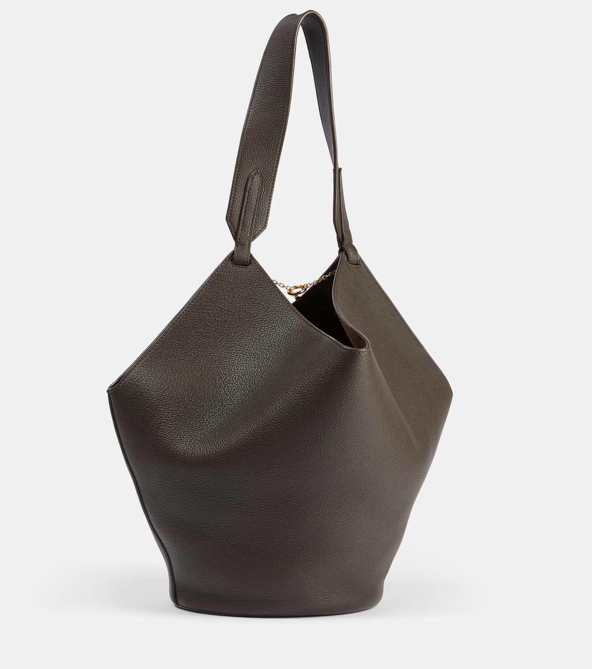 Khaite Lotus Small leather tote