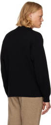 AURALEE Black Big Sweater
