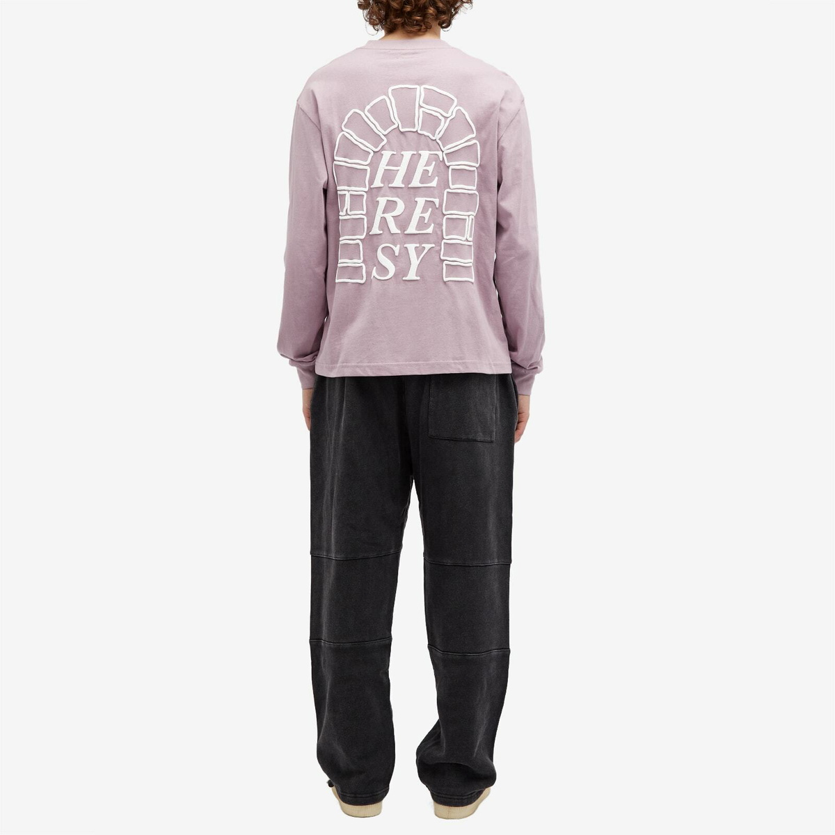 Heresy Men's Arch Logo Long Sleeve T-Shirt in Wine