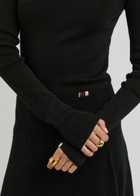 Extreme Cashmere N°388 Ease Cashmere-blend Midi Skirt - Black - One Size
