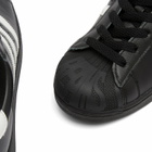 Adidas x Beams Superstar Sneaker in Core Black/White/Gold