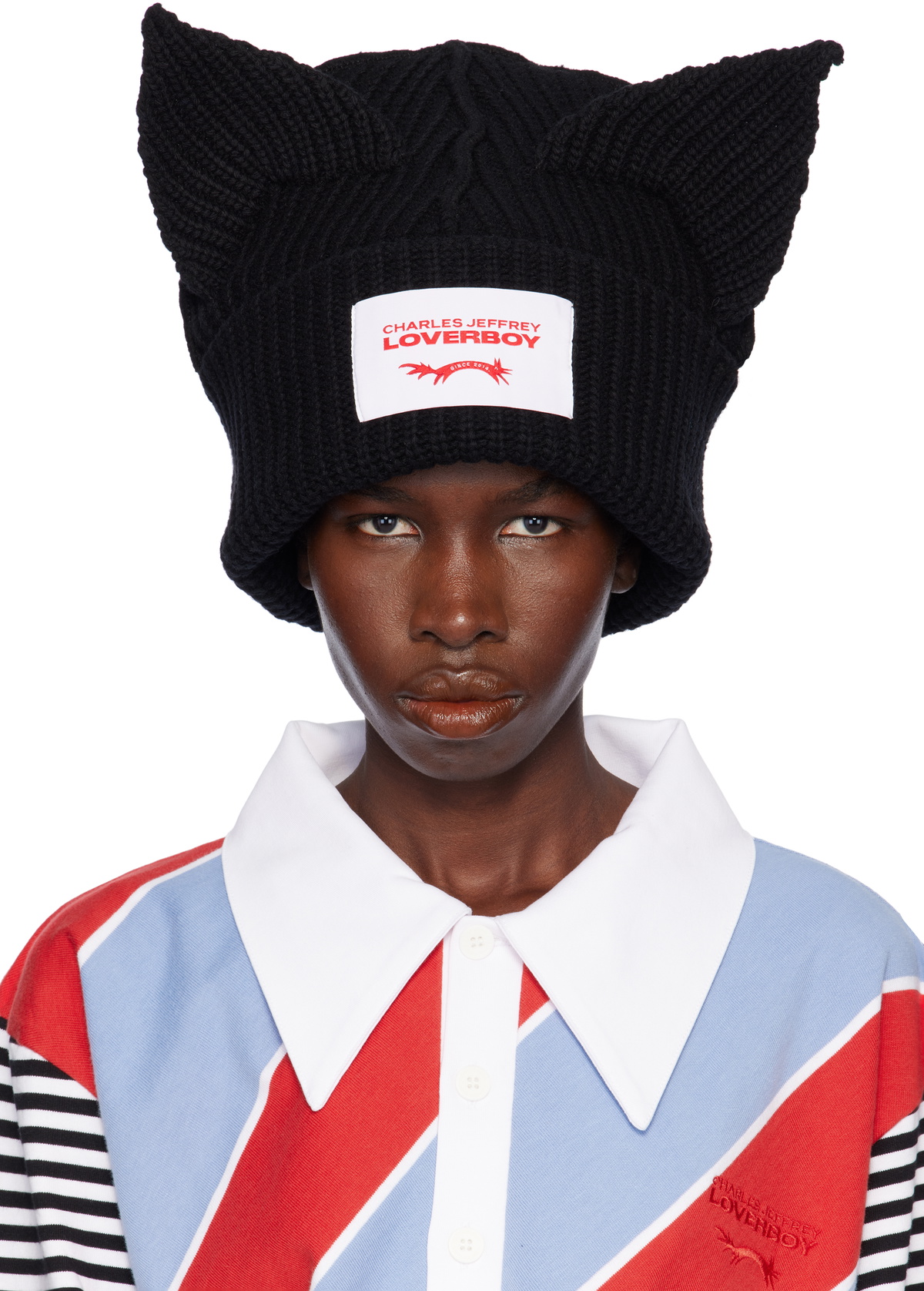 Charles Jeffrey LOVERBOY SSENSE Exclusive Black Punk Ears