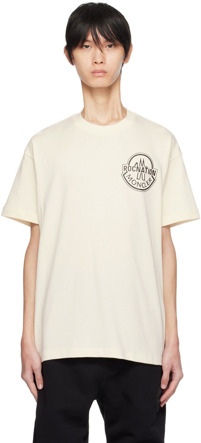 Moncler Genius Moncler x Roc Nation Off-White T-Shirt Moncler Genius