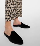 Le Monde Béryl Venetian velvet slippers