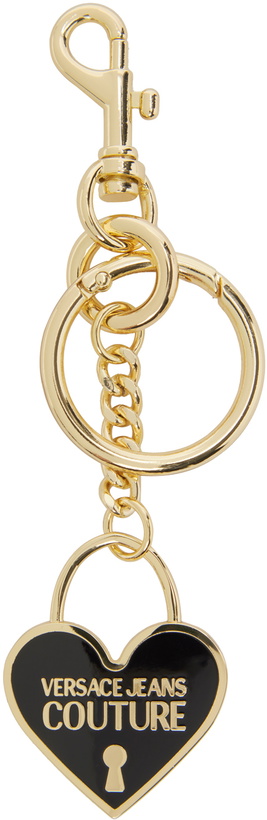 Photo: Versace Jeans Couture Black & Gold Deluxe Keychain