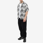 Folk Men's Tile Wave Gabe Shirt in Mono