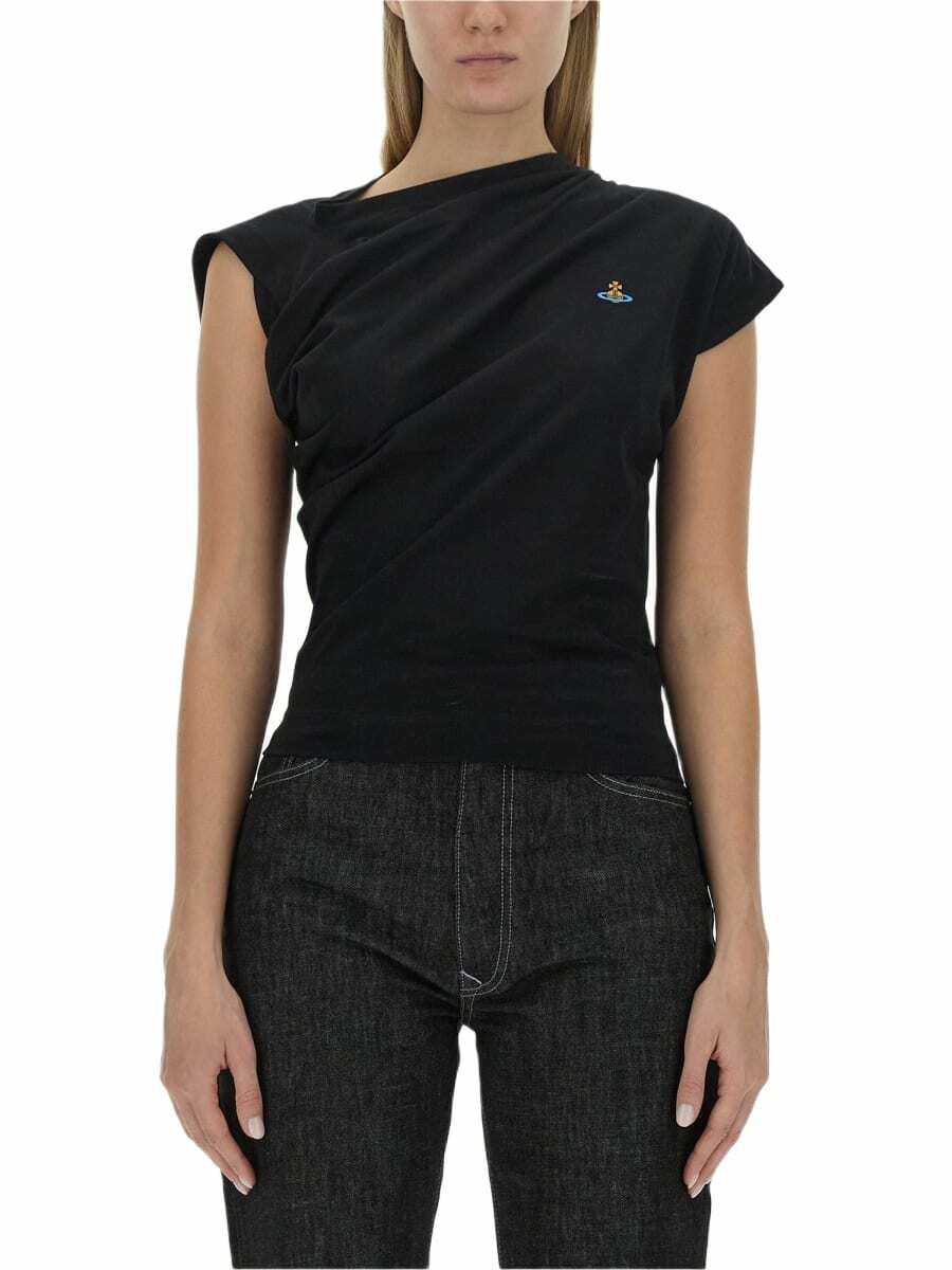 Vivienne Westwood Black Bear Hebo T-Shirt Vivienne Westwood