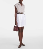 Loro Piana George linen Bermuda shorts