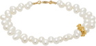 Alighieri White & Gold 'The Calliope' Bracelet