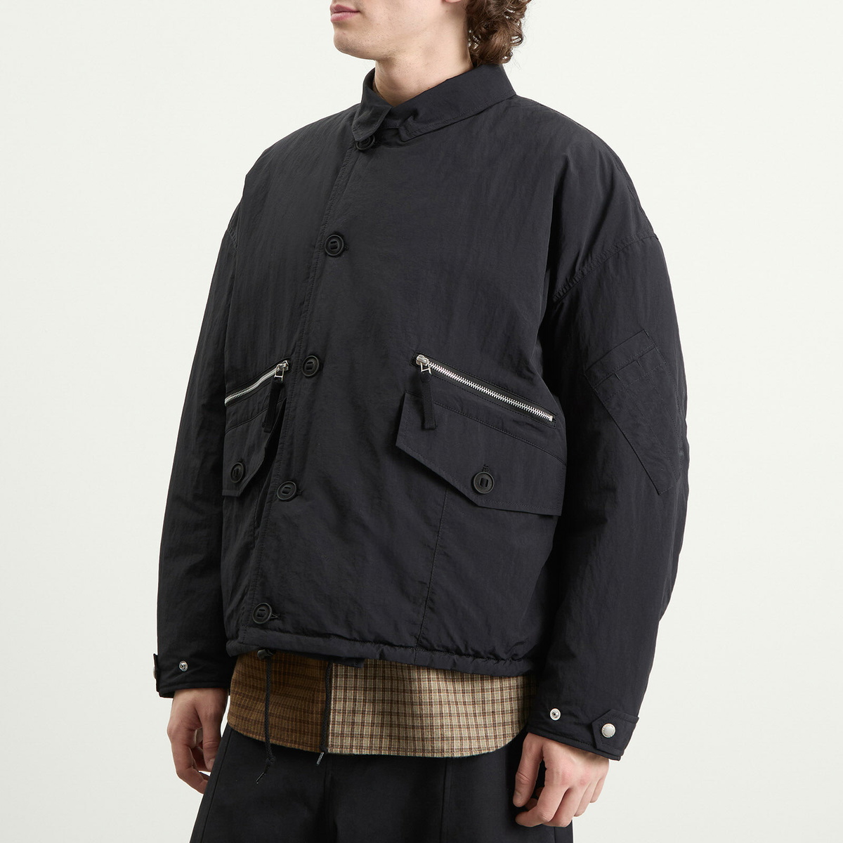 Comme des Garçons Homme Men's Primaloft Jacket in Black