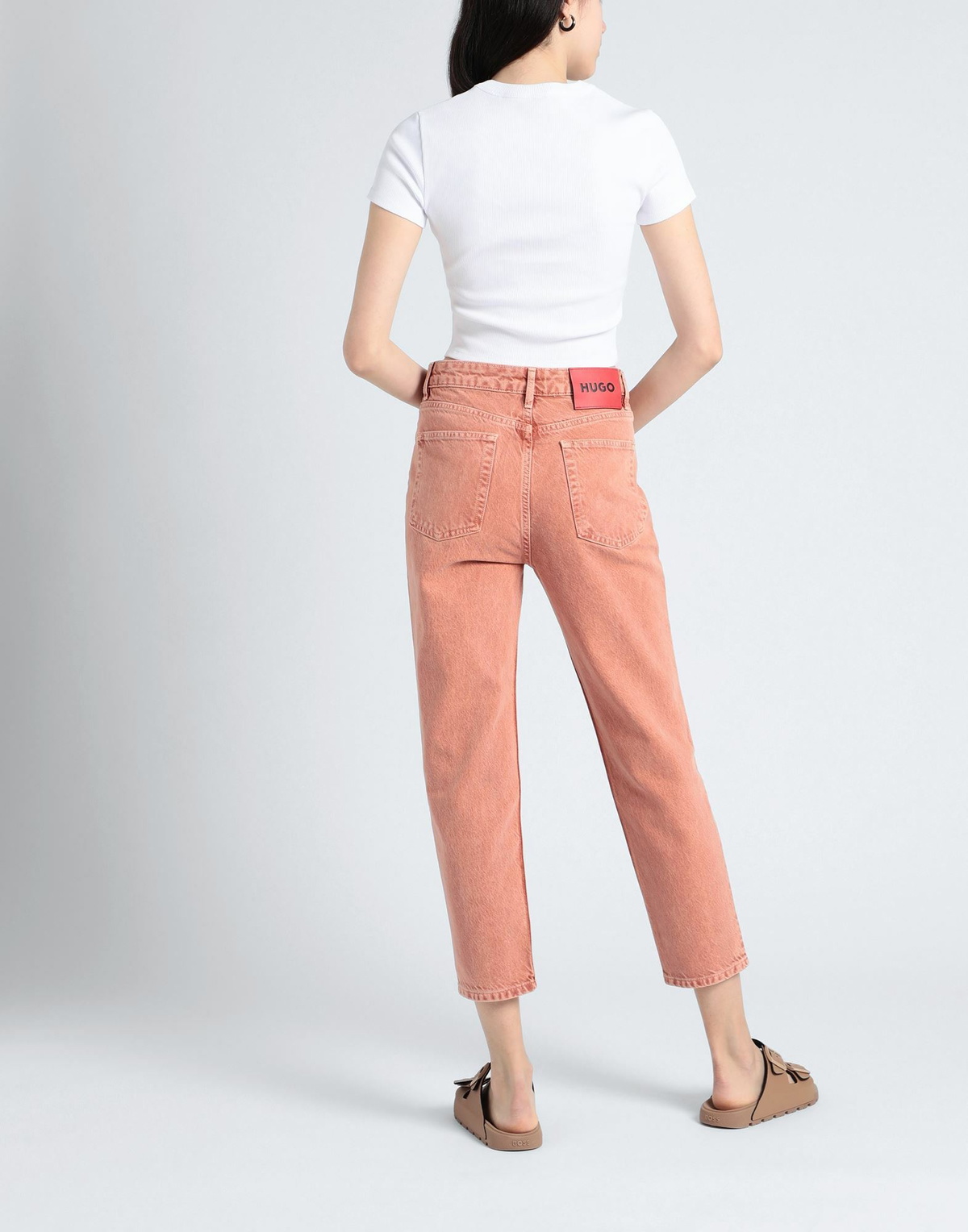 Hugo Womens Jeans Rust