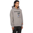 Heron Preston Grey WWL Hoodie