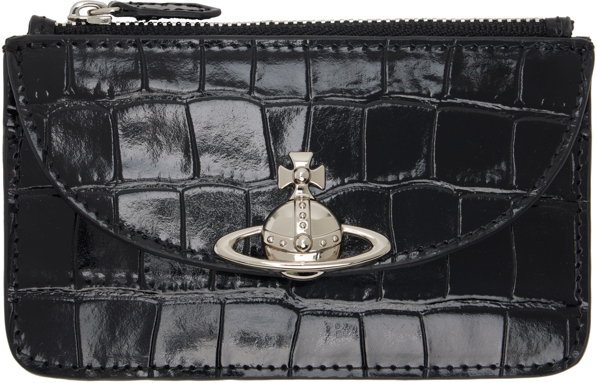 Vivienne Westwood Black Mini Frame Coin Pouch Vivienne Westwood