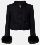 Self-Portrait Boucle' jacket