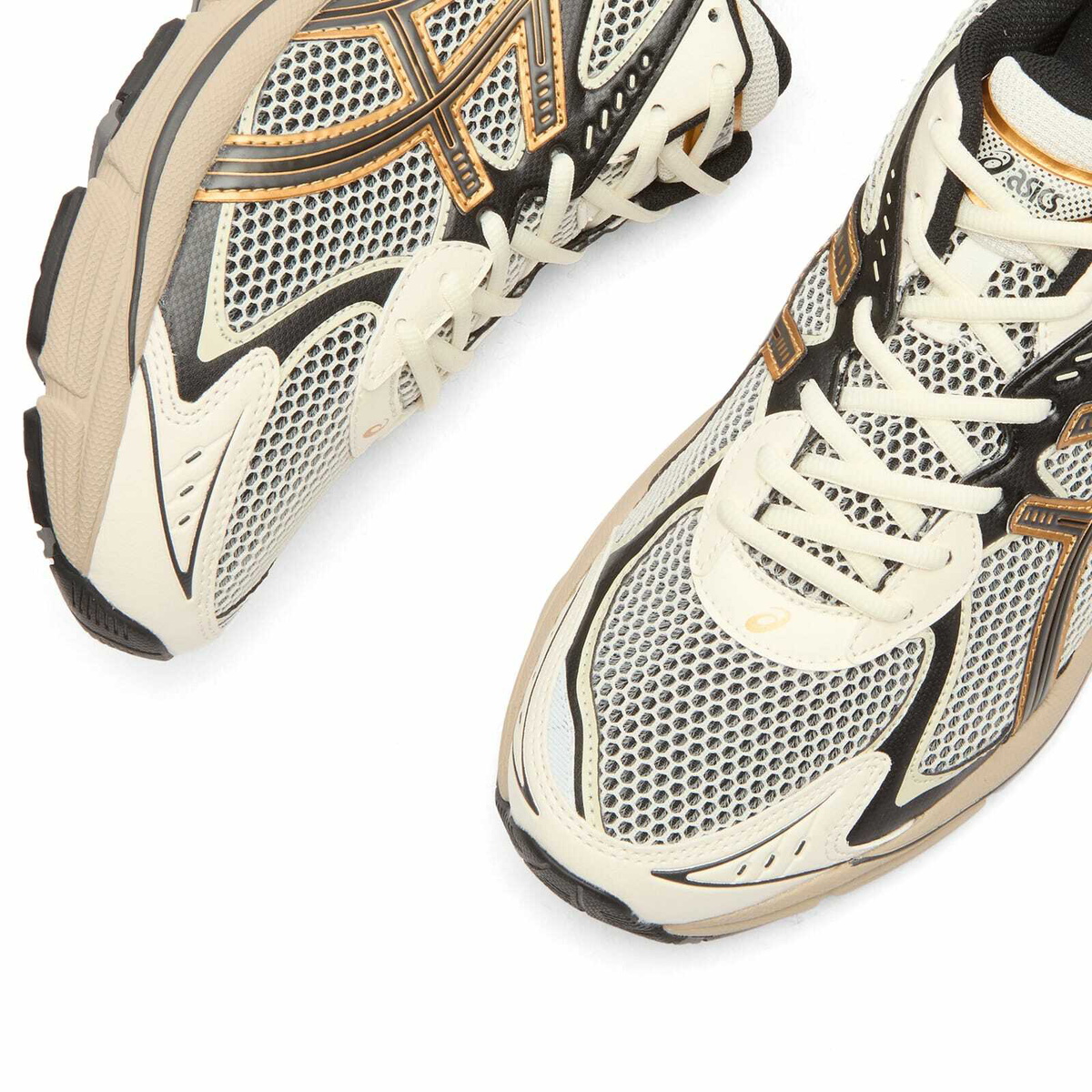 Asics GT-2160 Sneaker in Cream/Pure Gold