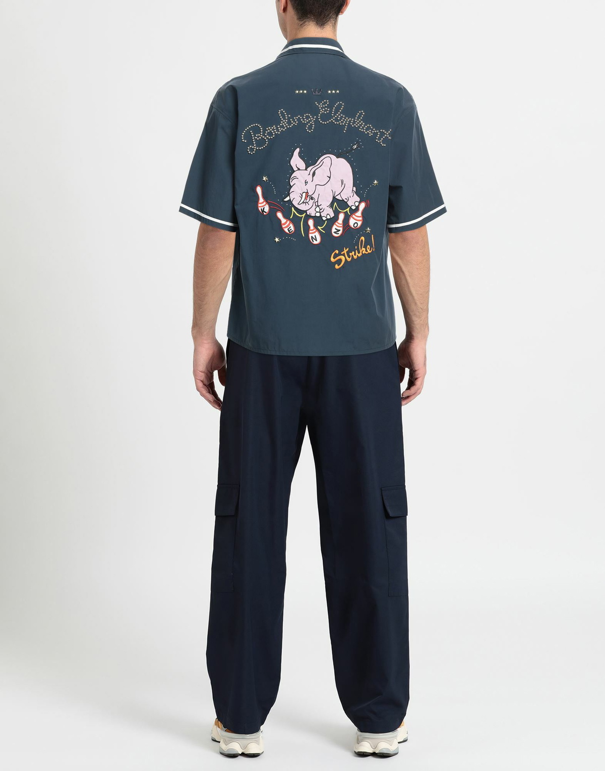 Kenzo Mens Shirt in Navy
