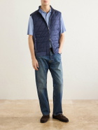 Peter Millar - Walker Quilted Shell Vest - Blue