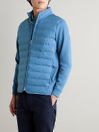 Peter Millar - Winsome Hybrid Quilted Shell and Piqué Jacket - Blue