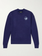 NAHMIAS - Youth Enrichment Logo-Print Cotton-Jersey Sweatshirt - Blue