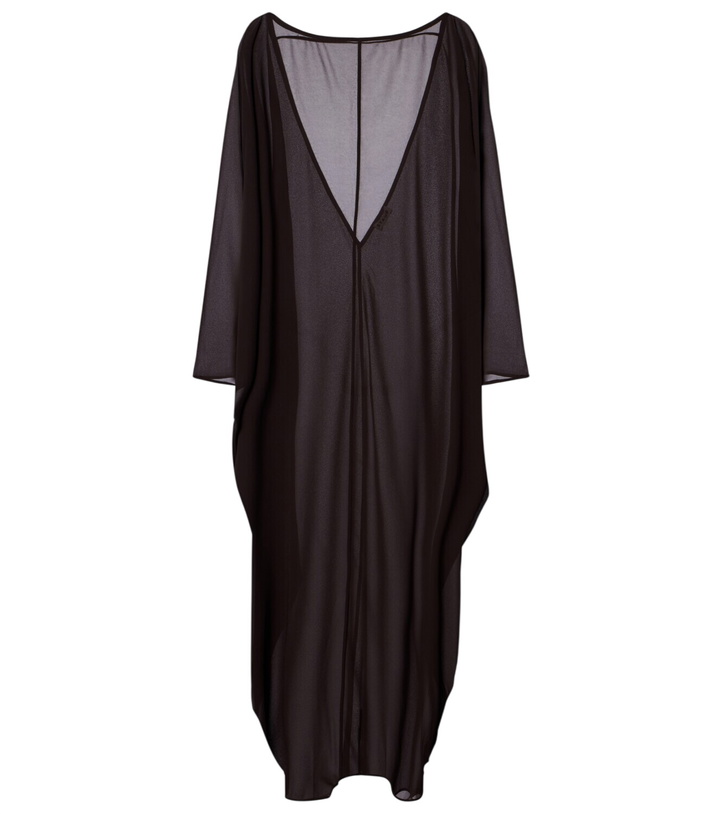 Photo: Staud Nour chiffon beach dress