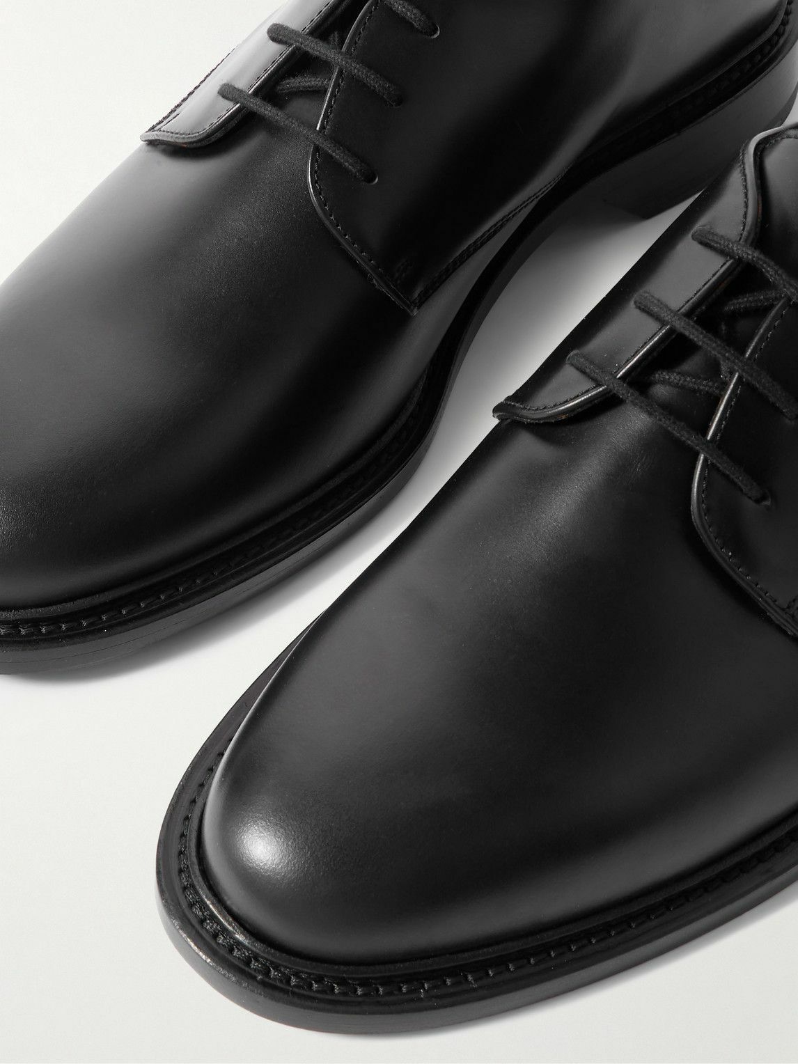 Common Projects - Leather Derby Shoes - Black