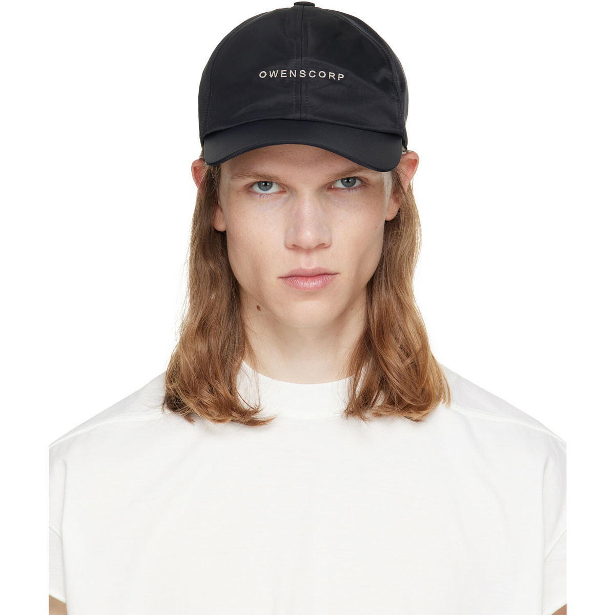 Rick Owens Black Tower Baseball Cap