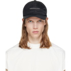 Rick Owens Black Tower Baseball Cap