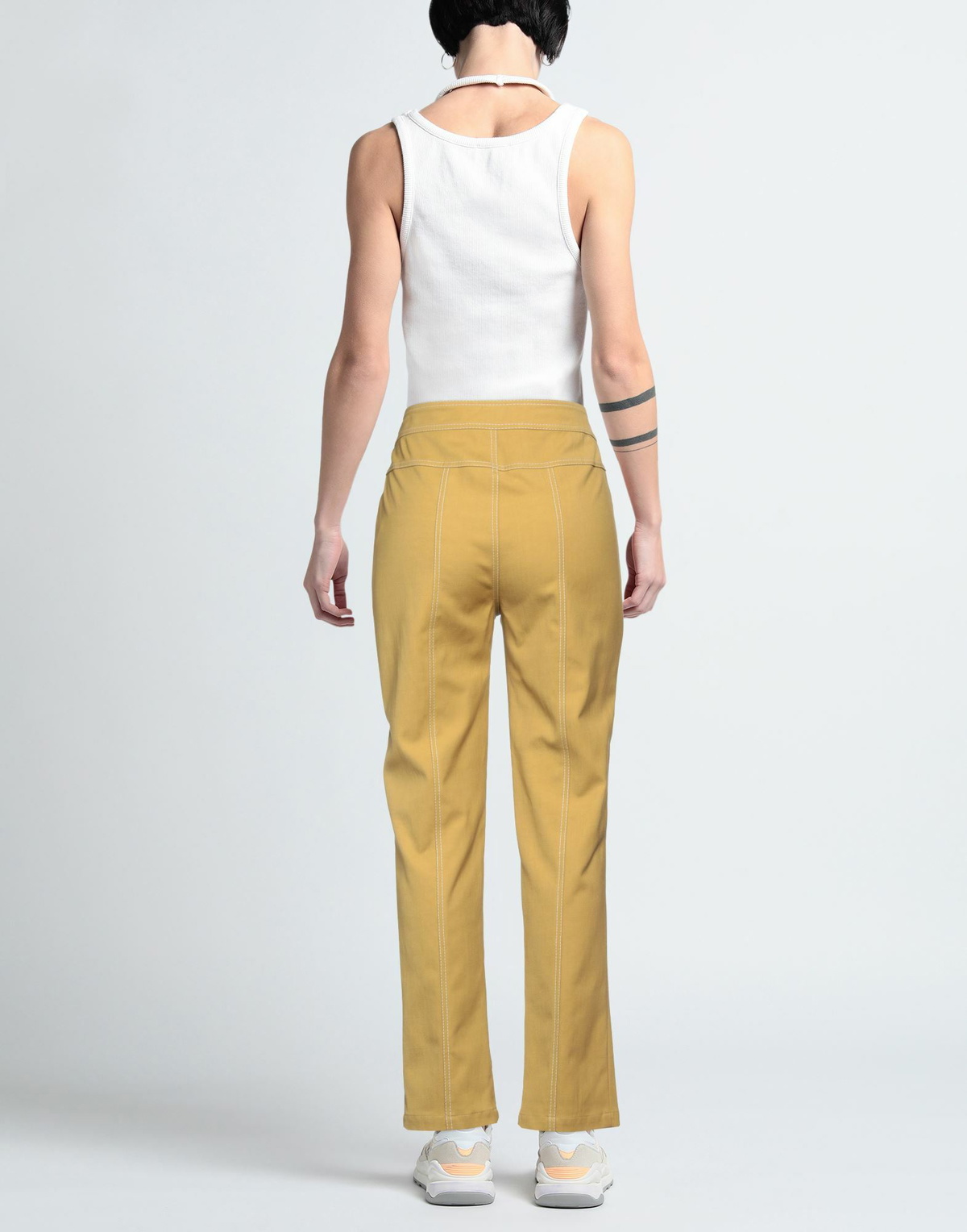 Rodebjer Womens Pants Mustard