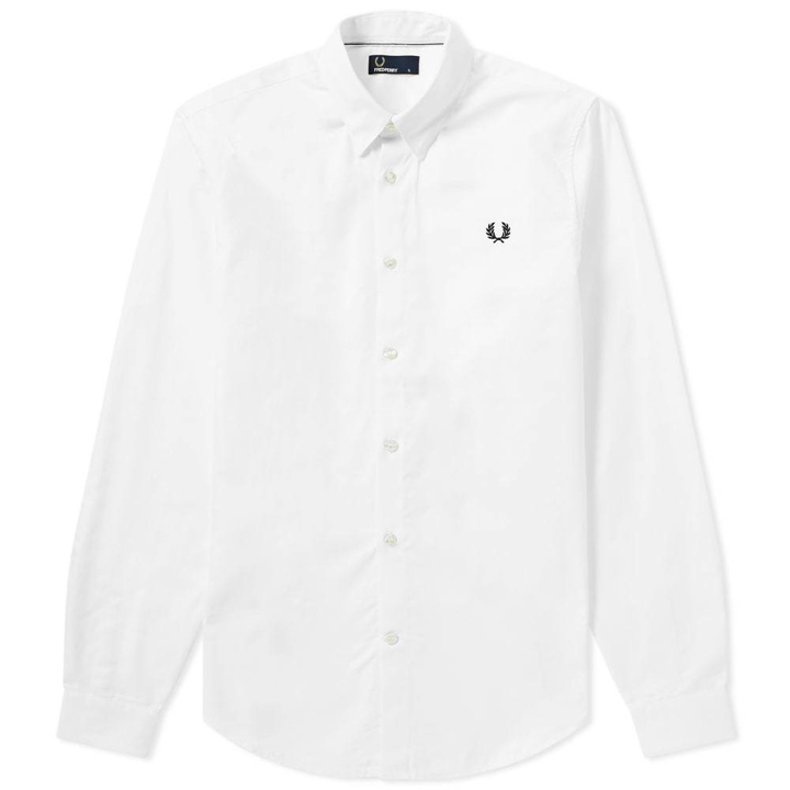 Photo: Fred Perry Button Down Shirt White