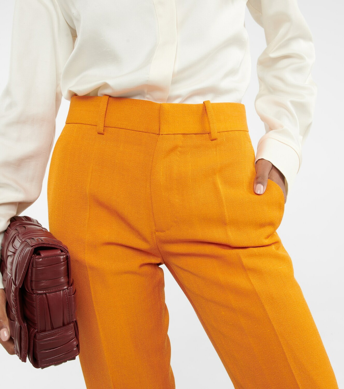 Petar Petrov Gilmar low-rise straight pants