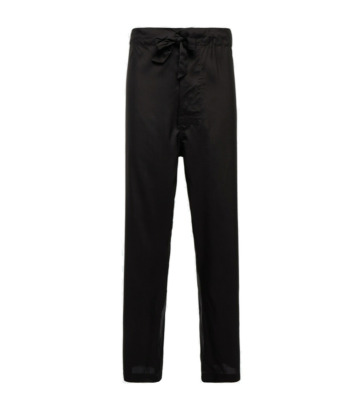 Photo: Maison Margiela - Silk poplin pants