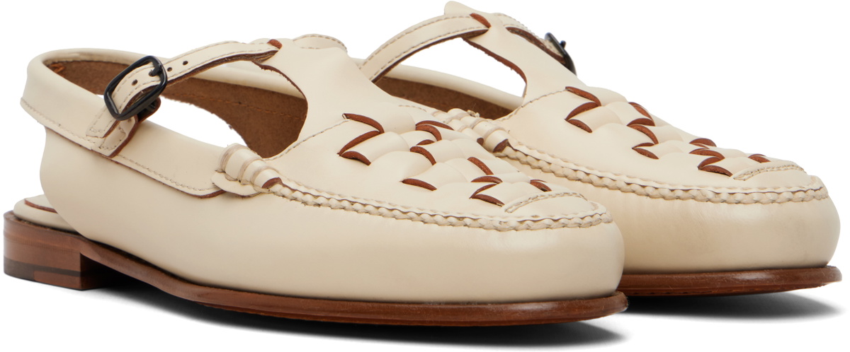 HEREU Off-White Roqeuta Loafers