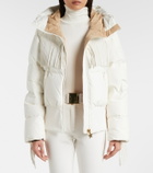 Goldbergh Marna fringed down ski jacket