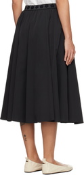 Kenzo Black Kenzo Paris Boke Flower 2.0 Midi Skirt