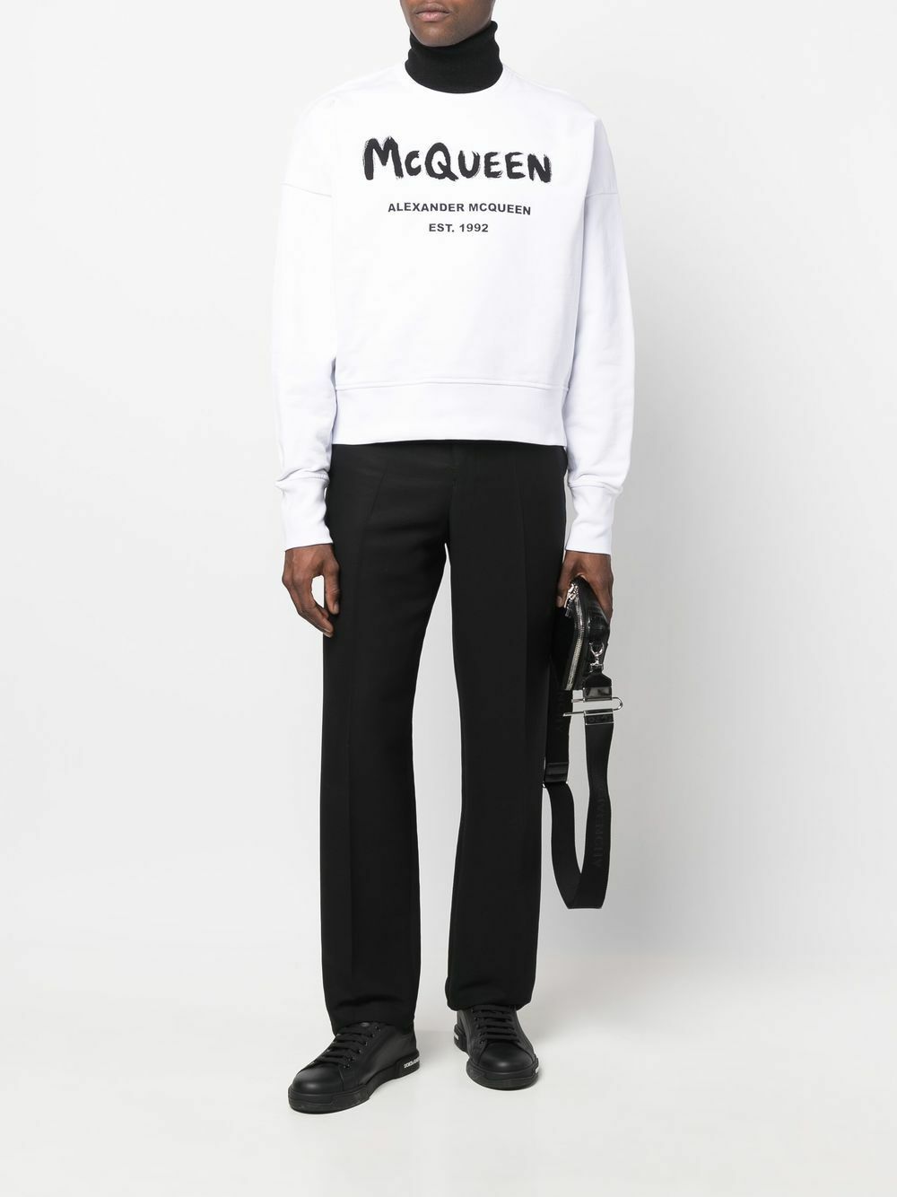 ALEXANDER MCQUEEN - Oversized Cotton Sweatshirt