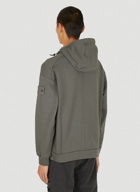Drawstring Hooded Sweatshirt in Dark Grey