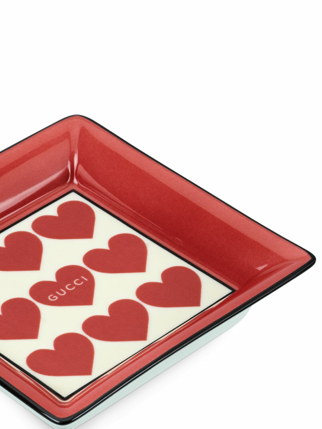 GUCCI - Gucci Hearts Square Porcelain Ashtray Gucci