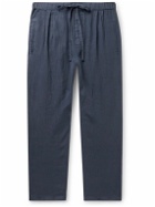 Massimo Alba - Key West Straight-Leg Linen Trousers - Blue