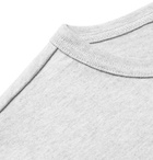 Beams - Champion Printed Cotton-Blend Jersey T-Shirt - Men - Gray