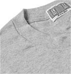 Cav Empt - Logo-Print Mélange Cotton-Jersey T-Shirt - Gray