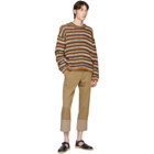 Loewe Beige Turn Up Chino Trousers