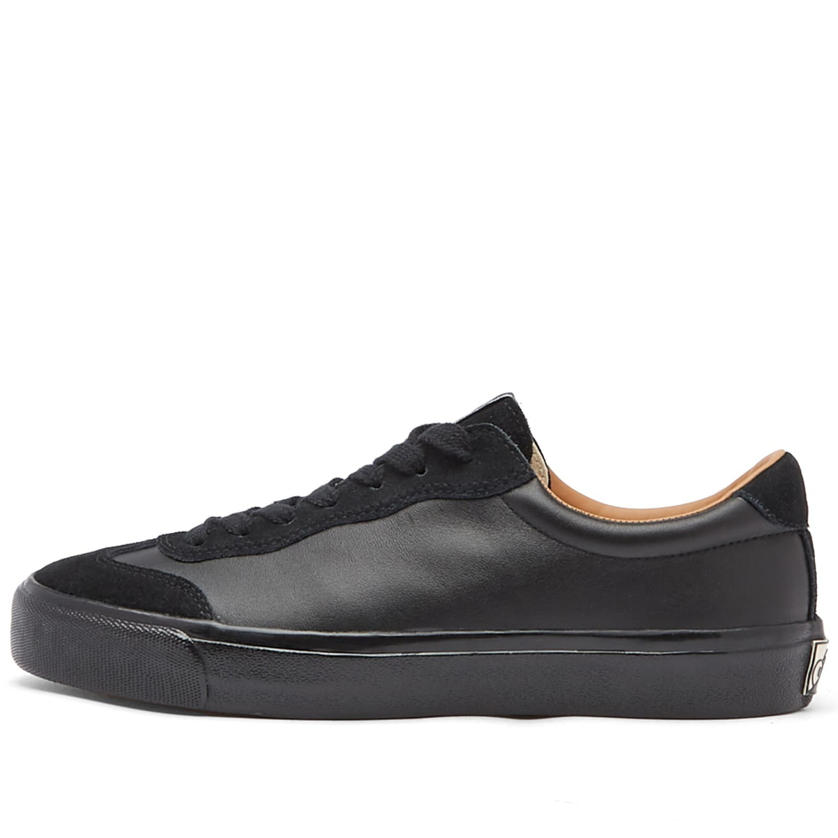 Last Resort AB Men's VM004 - Milic Leather/Suede Lo Sneakers in Duo Black  And Black