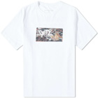 Maharishi Men's Triptych Water Dragon T-Shirt in White