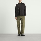 Drake's Men's Twill Fatigue Trousers in Khaki