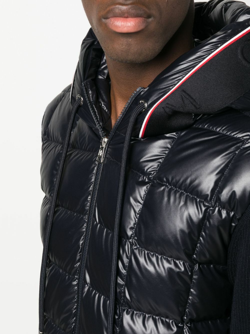MONCLER - Padded Cardigan With Logo Moncler